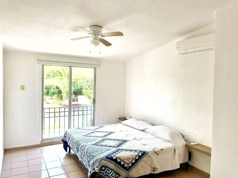 Casa De 2 Recs En Condominio Tranquilo Con Piscina Cancún Mexique