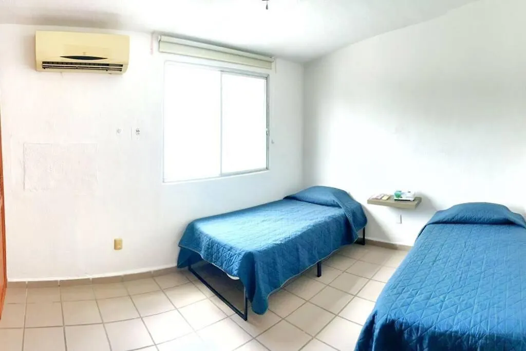 Hébergement de vacances Casa De 2 Recs En Condominio Tranquilo Con Piscina Cancún Mexique